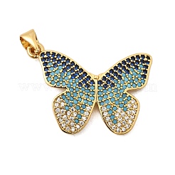 Латунные микро проложить кубического циркония подвески&nbsp;KK-I360-023G-1