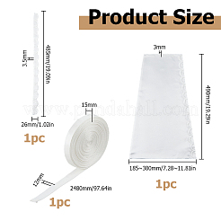 Remplacement de la fermeture éclair de la robe de mariée&nbsp;AJEW-WH0609-837C-01