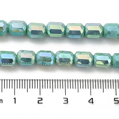 Стеклянные бусины с гальваническим покрытием &nbsp;EGLA-D030-06E