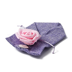 Полиэстер рами смешанная пряжа ювелирные изделия шнурок подарочные пакеты ABAG-TAC0006-05D