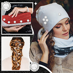 20 шт. пуговицы со стразами из сплава BUTT-GA0001-19A