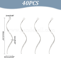 40 шт. подвески из нержавеющей стали 304 STAS-UN0060-38