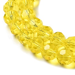 Прозрачные стеклянные бусины&nbsp;LS-EGLA-A035-T8mm-D03