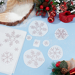 Исправление узора снежинки стразами DIY-WH0430-205E