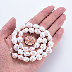 Природные Кеши жемчуг пряди PEAR-S020-X01