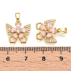 Латунные микро проложить кубического циркония подвески&nbsp;KK-N254-232G