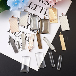 Наборы для изготовления прямоугольных подвесок своими руками&nbsp;DIY-TA0008-91