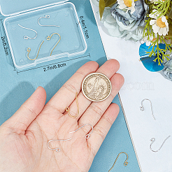 2 цвет 925 крючка для сережек из стерлингового серебра&nbsp;STER-BBC0006-24A