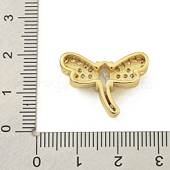 Стойка покрытие латунь паве кубический цирконий эмалированные бусины&nbsp;KK-U029-16G