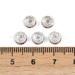 Messing Klasse A Strass Zwischenperlen&nbsp;RB-A014-Z6mm-23S