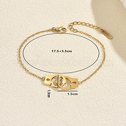 201 Edelstahl-Handschellen-Gliederarmbänder für den Alltag und das Büro&nbsp;XY2095