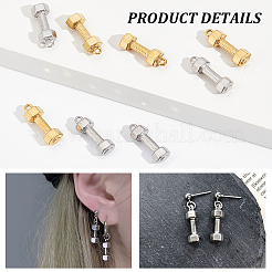 8 шт. подвески из нержавеющей стали 304 двух цветов STAS-UN0059-56