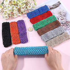 30 шт. эластичные повязки на голову из полиэстера двух цветов&nbsp;OHAR-GF0001-33B