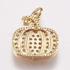 Латунные микро проложить кубического циркония подвески X-ZIRC-E147-38G