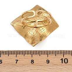 Регулируемые манжеты из нержавеющей стали 304 для женщин&nbsp;RJEW-B135-06G