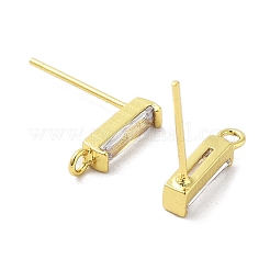 Micro ottone pavimentano i risultati di orecchini cubici di zirconia&nbsp;KK-A205-10G-03