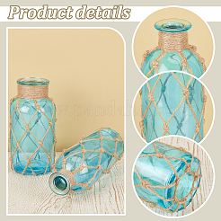 2 pz 2 stili vasi di vetro decorazioni espositive&nbsp;AJEW-TW0001-28