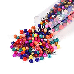 7 bouteille de perles de rocaille en verre à faire soi-même&nbsp;DIY-N006-02C
