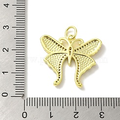 Подвески из латуни с эмалью и микропаве из циркония&nbsp;KK-Z042-09G-02