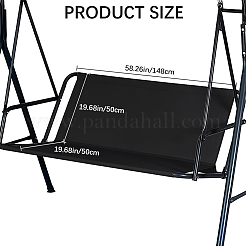 Schaukelstuhlbezug aus Oxford-Stoff&nbsp;AJEW-WH20001-77D-03