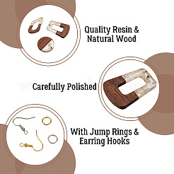 Комплекты подвесных серег из латуни&nbsp;DIY-TA0010-66