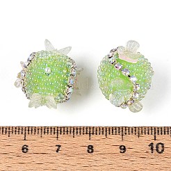 Perline rhinestone acrilico&nbsp;OACR-SZC0009-02C