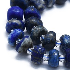 Filo di Perle lapis lazuli naturali &nbsp;G-K245-H17-04