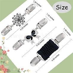 Винтажный свитер зажимы для шали зажимы для накидки накидка зажим для кардигана застежка для воротника-шаль платье рубашка брошь зажим подарок для женщин JX495A