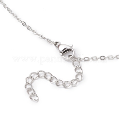 Подвеска из медной проволоки в виде пустой стеклянной бутылки из нержавеющей стали 304 NJEW-JN05275