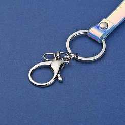 Лазерные брелки из искусственной кожи&nbsp;KEYC-WH0018-55E