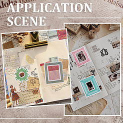 3 Beutel Papieraufkleber&nbsp;DIY-SP0007-22