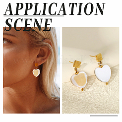 4 нить бусин из натуральных пресноводных ракушек SHEL-PA0001-06