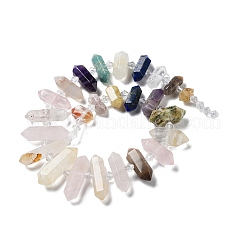 Натуральный розовый кварц и кристаллы кварца G-H247-06B