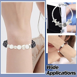 400шт 8 стиля сплава распорные бусины&nbsp;FIND-YW0011-14