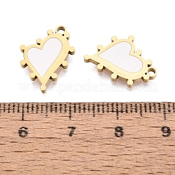 Pendentifs en acier inoxydable 304 émaillés&nbsp;STAS-Q111-03G