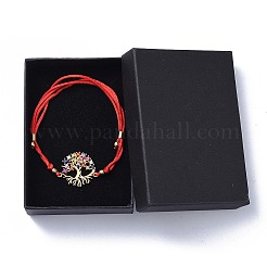 Регулируемые браслеты из нейлона BJEW-JB04430-02