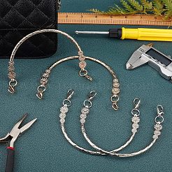 4шт 2-х цветная железная ручка для сумки FIND-FH0001-97