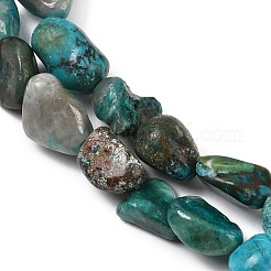 Природные хризоколлу бисер нитей G-L493-61