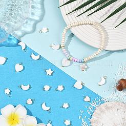 50 шт подвески из натуральных пресноводных ракушек&nbsp;FIND-SC0020-74