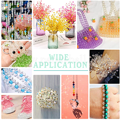 24 стиль стеклянные бусины нити EGLA-PH0001-23