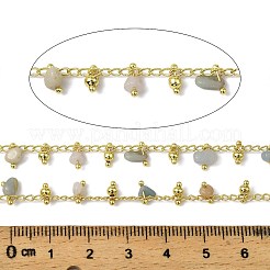 Звенья цепи из латунных самородков ручной работы CHC-L053-11G-02