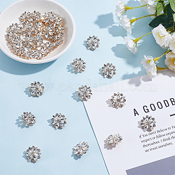 30 Stück Legierungs-Strass-Ösenknöpfe&nbsp;BUTT-HY0001-29