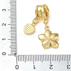 Pendentifs en laiton zircon cubique transparent&nbsp;CU-CBA4231-03A-G