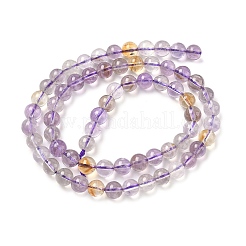 Природные Аметрин бисер нитей&nbsp;G-F461-02-6mm