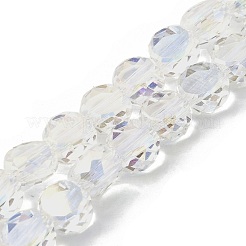 Стеклянные бусины с гальваническим покрытием &nbsp;EGLA-L045-G