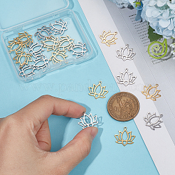 20 шт. подвески из нержавеющей стали 304 двух цветов STAS-UN0048-32