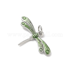 Pendentifs en laiton émaillé sur le thème des insectes&nbsp;KK-B155-01C-02P