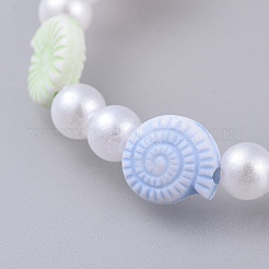 Дети растягивают браслеты BJEW-JB04571-01