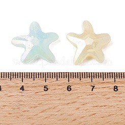 Непрозрачные акриловые бусины с УФ-покрытием&nbsp;OACR-G058-19C