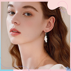 УФ-покрытие Радужные переливающиеся акриловые европейские бусины&nbsp;SACR-SC0001-55